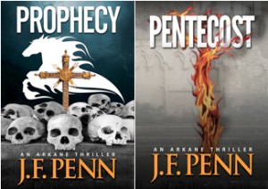 Pentecost and Prophecy, ARKANE thrillers