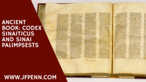 Ancient Book- Codex Sinaiticus And Sinai Palimpsests