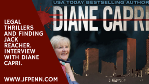 Legal thrillers and finding Jack Reacher with Diane Capri