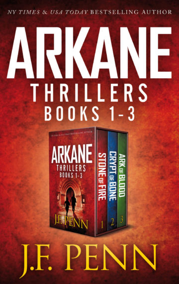 ARKANE Thriller Boxset 1: Stone of Fire, Crypt of Bone, Ark of Blood