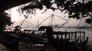 Fishing nets at Fort Kochi, Kerala, India