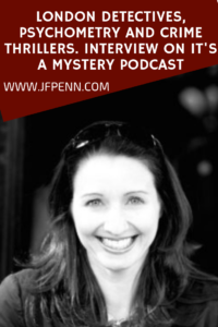 Its a mystery podcast with Thriller Author J.F.Penn