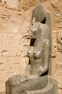 Sekhmet goddess statue