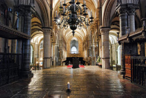 Inside Canterbury Cathedral