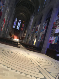 Grace Cathedral labyrinth