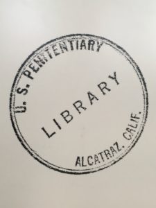 Alcatraz Island Library Stamp