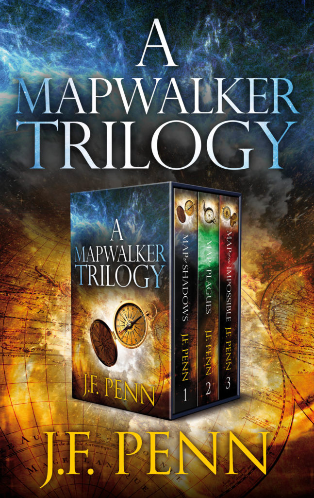 Mapwalker Trilogy audiobook box set audiobook cover